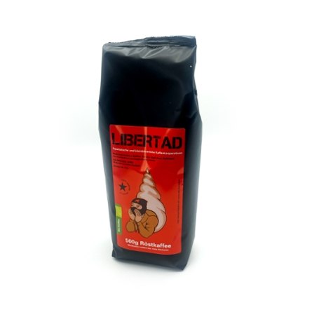 Bio-Kaffee Libertad gemahlen