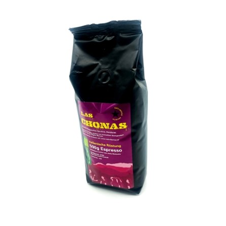 Bio-Espresso Las Chonas italienische Röstung Bohne