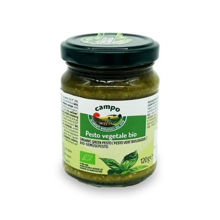 Organic Pesto with Basil and Pine Nuts (vegan)