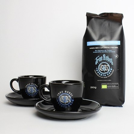 Represso - Iuventa-Soliset Espresso & Tassen 250g gemahlen